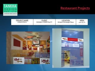 PROJECT NAME
KEBAB XPRESS
CLIENT
ROSSELL HOSPITALITY
LOCATION
M block Connaught Place
AREA
2000 Sq. Ft.
 