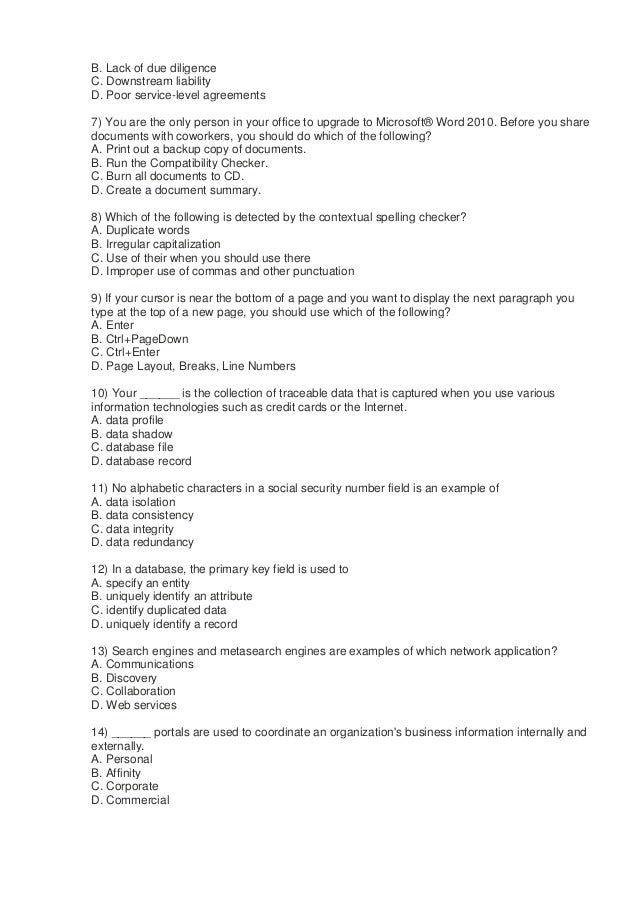 New Final Exam For Bis 220 All Correct Answers 100
