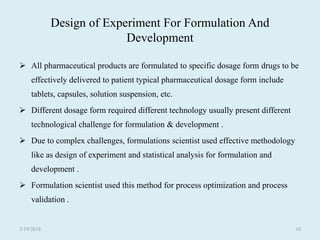 Designing Formulation computer aided formulation and development(How to use design expert ...