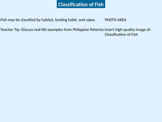 Example Ng Fish Comprehensive Guide to Fish Species and Fisheries in the Philippines | PPTX