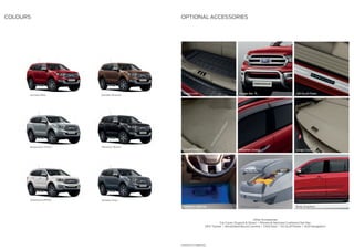New Ford Endeavour Brochure