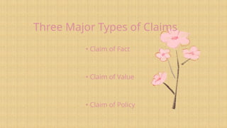 formulating claims polyc and value for sentences | PPTX