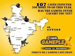 GamepleX : The New Youth Hangout  41 Cities 107 