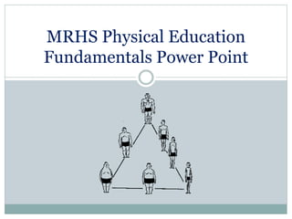 MRHS Physical Education
Fundamentals Power Point
 