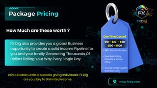 FXDIG.COM SOCIAL Online Earning Platform