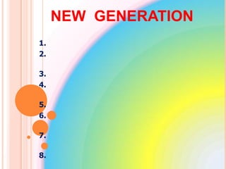 กลุ่ม NEW  GENERATION  สมาชิกกลุ่ม 	1.  นางจุฑาทิพย์    โพธิ		ประธาน 	2.  นางโภวาทินี      อุปนันท์		รองประธาน 	3.  นางยุพิน          ป้านภูมิ		กรรมการ 	4.  นางสาวรัญจวนจันทร์  พรมสว่าง	กรรมการ 	5. นางบังอร         พลหล้า		กรรมการ 	6. นายธวัชชัย        เพียแพง		กรรมการ 	7. นายวชิระ           ธรรมมามนต์		กรรมการ 	8. นางสาวรัชกูล      เจนการ		กรรมการ 	9. นางสาวญาณิศา   พลที		กรรมการ 	10. นายประสาท        ป้านภูมิ		กรรมการ 	11. นายณฐกล        สามารถ		กรรมการและเลขานุการ 