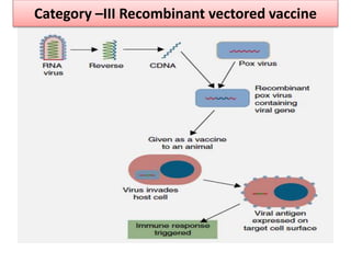 Category –III Recombinant vectored vaccine
 
