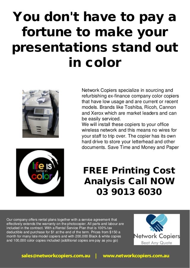 Used Copiers for sale in Melbourne