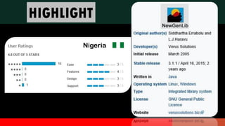 HIGHLIGHT
Nigeria
 