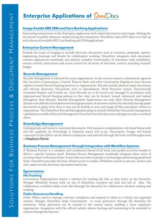 Newgen Omni Docs Brochure | PDF