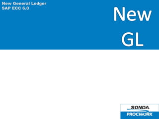 New General Ledger
SAP ECC 6.0
 