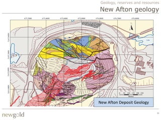 Geology, reserves and resources

New Afton geology




New Afton Deposit Geology

                              32
 