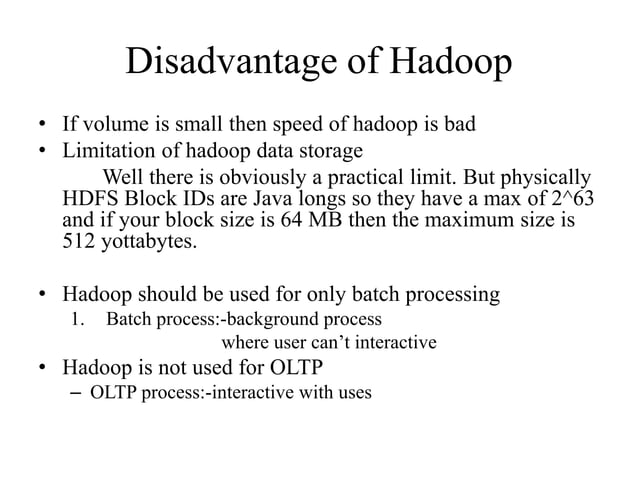 Hadoop And Their Ecosystem Ppt