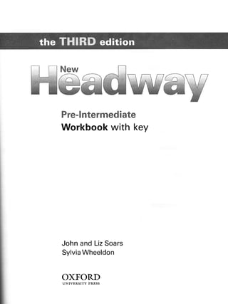New headway pre-intermediate_3rd_wb | PDF