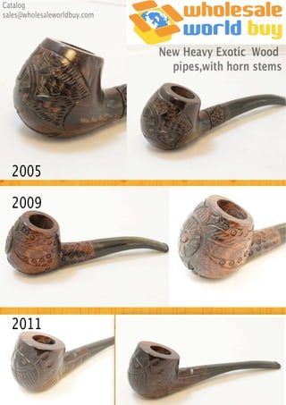 New heavy wood pipes