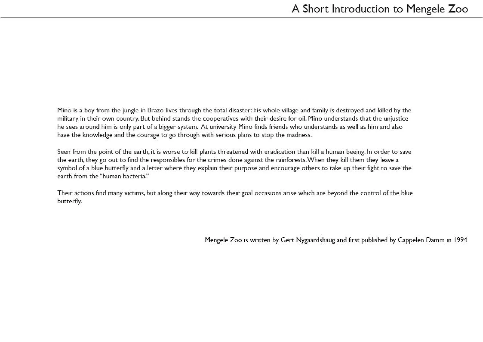 The Way of the Butterfly