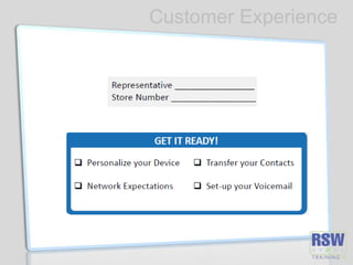 Customer Experience
 
