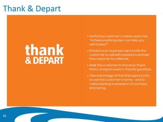 Thank & Depart
45
 