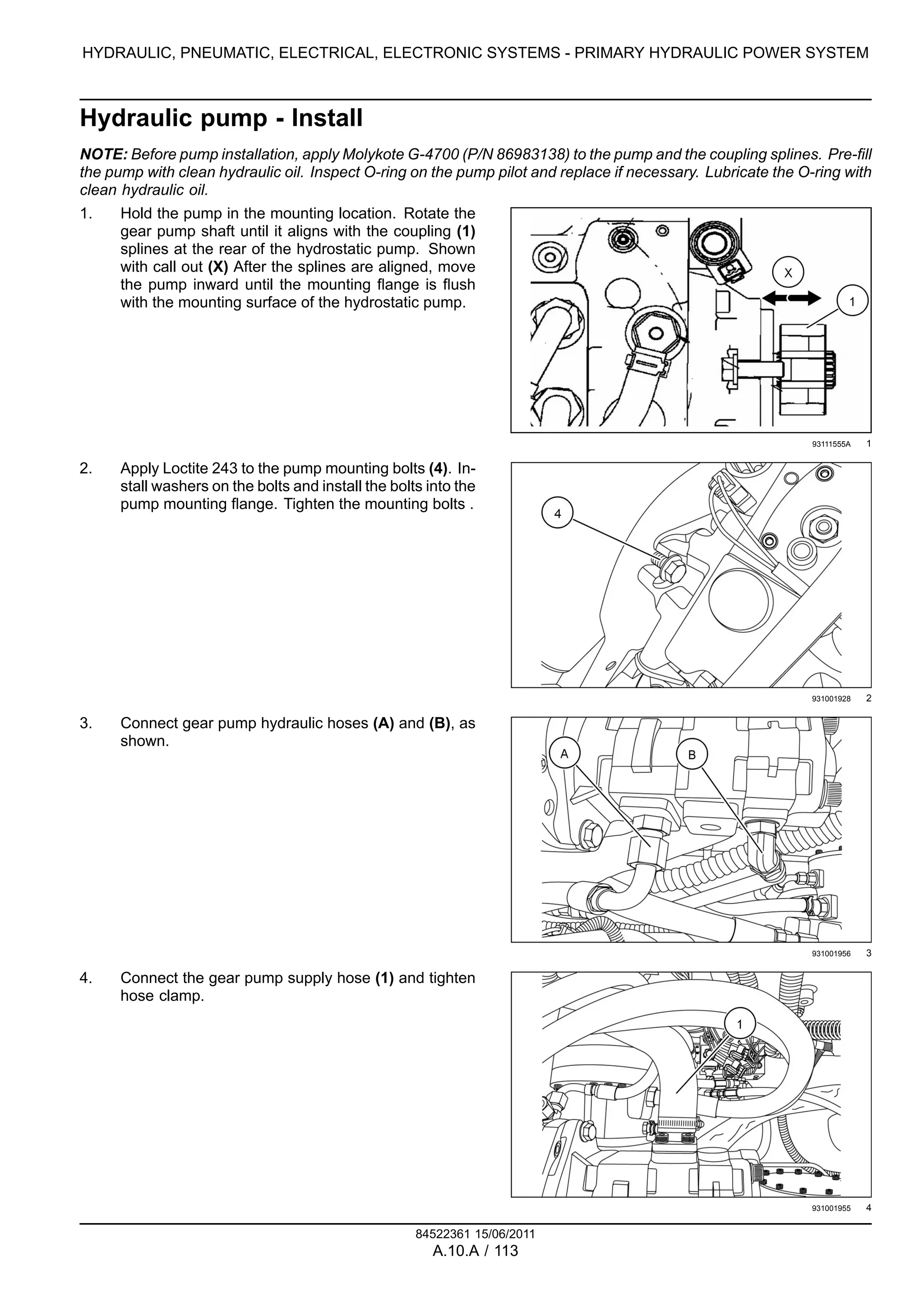 New holland c232 200 series compact track loader service repair manual ...
