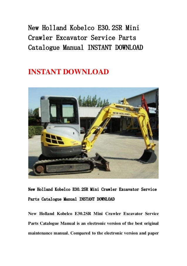 New Holland Cr Service Manual