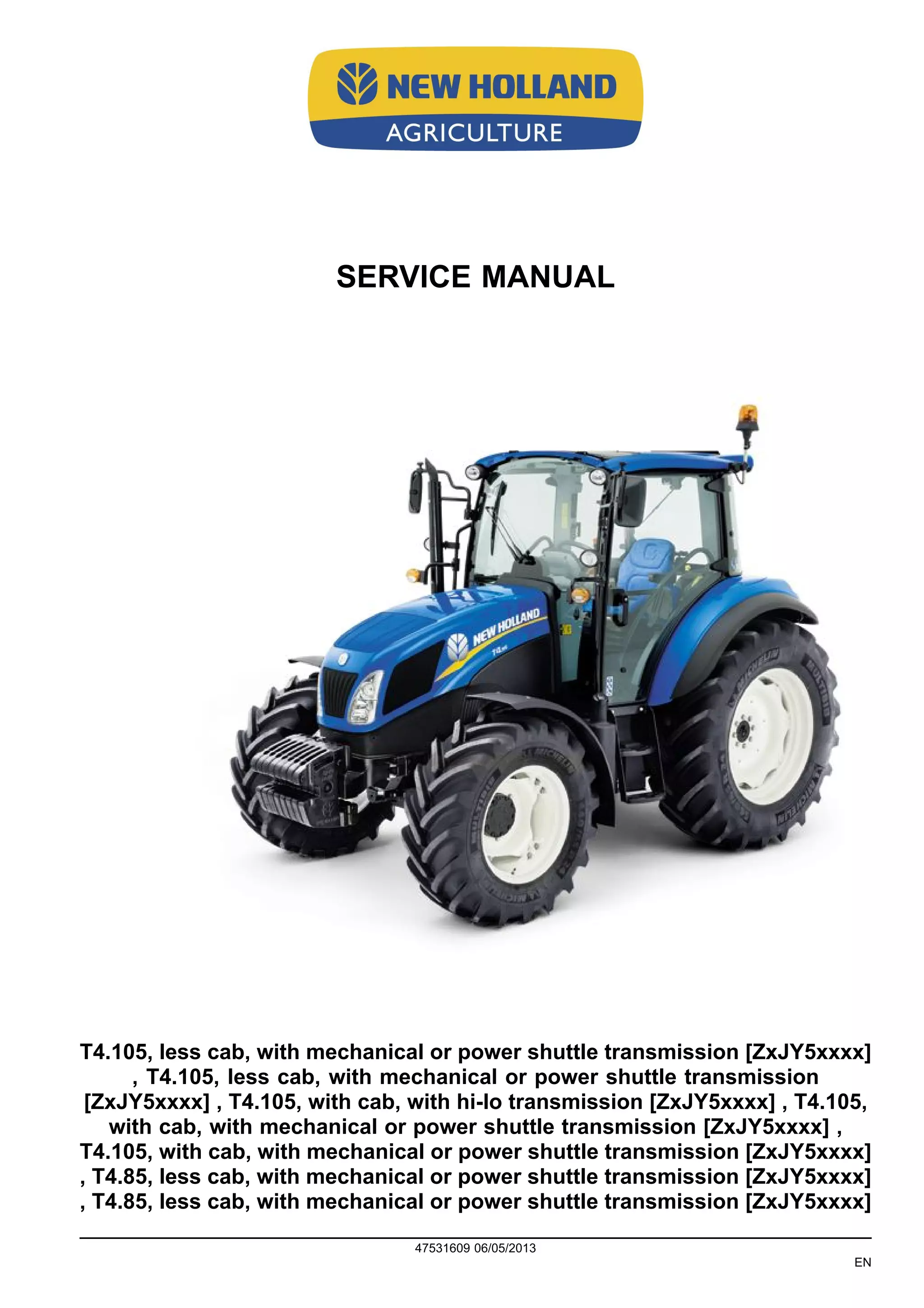 New Holland T4 Probleme