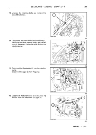 New holland t4040 deluxe tractor service repair manual