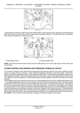 Tractor Draft Control Button New holland t6070 range command tractor service repair manual | PDF