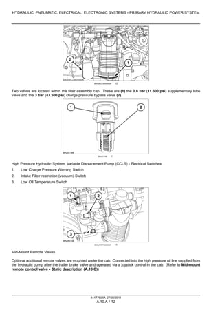 New holland t7.200 range command tractor service repair manual