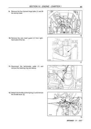 New holland td80 d tractor service repair manual | PDF