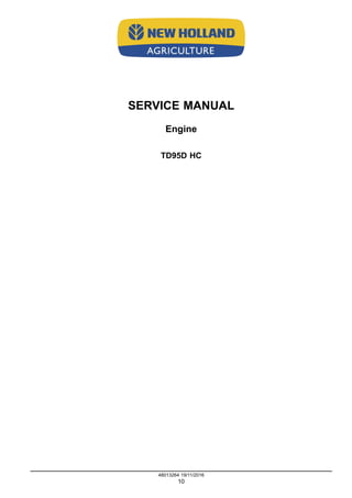New holland td95 d hc tractor service repair manual instant download