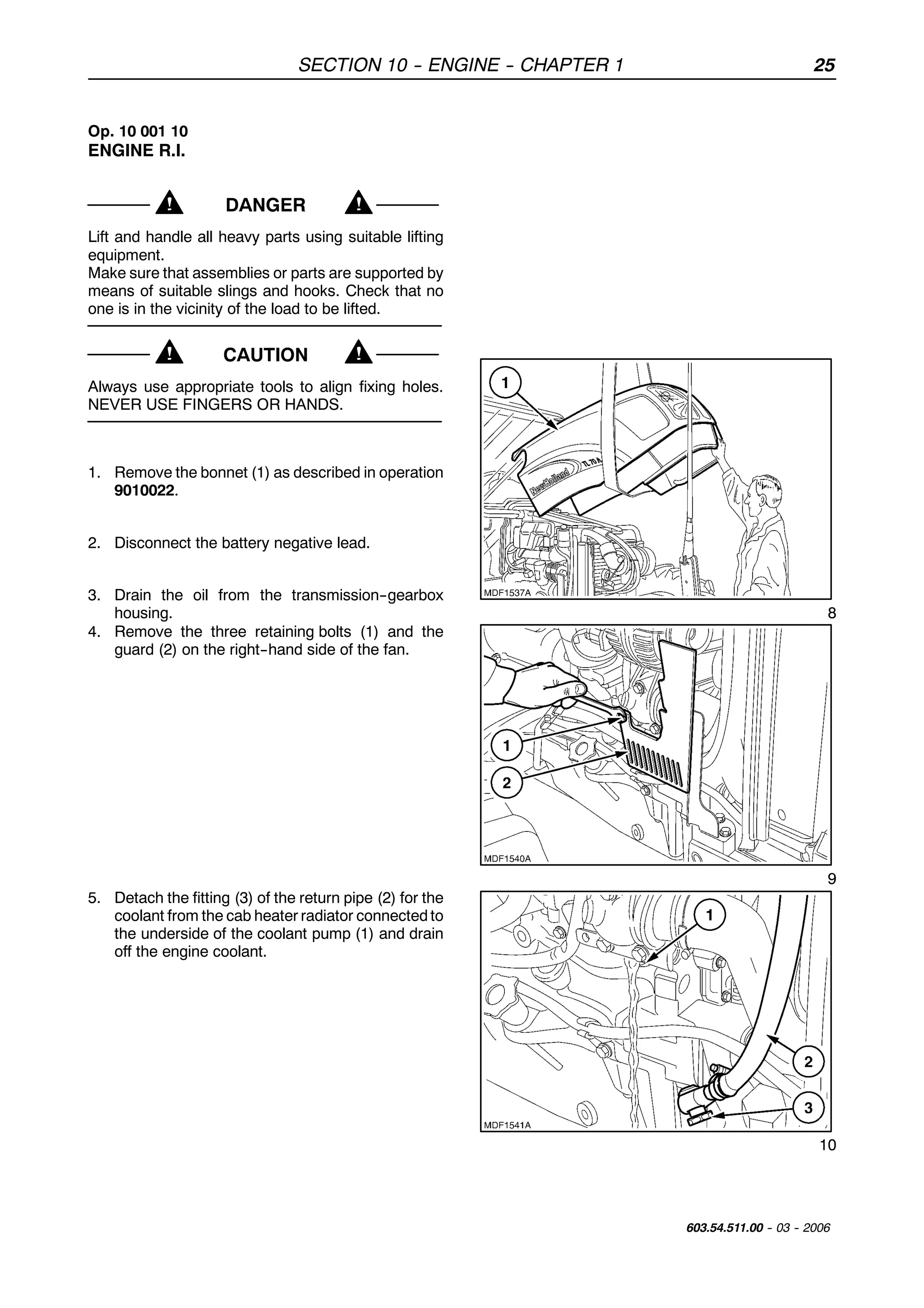 New holland tl90 a tractor service repair manual | PDF