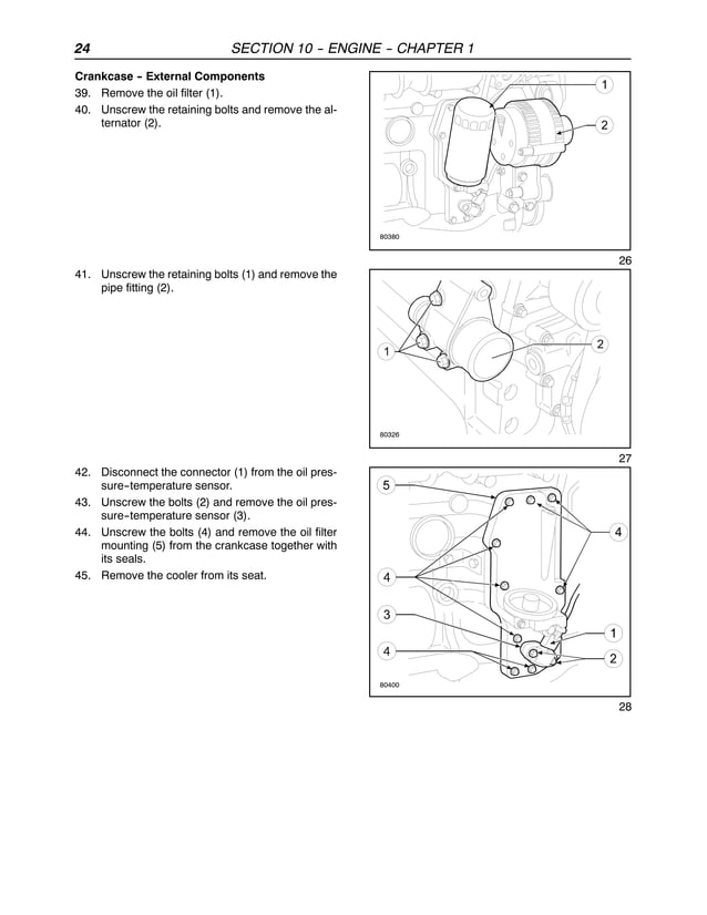 New holland ts115 a tractor service repair manual | PDF