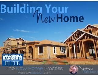 MatthewRathbun
The New Home Process
MatthewRathbun.com
Building Your
HomeNew
 