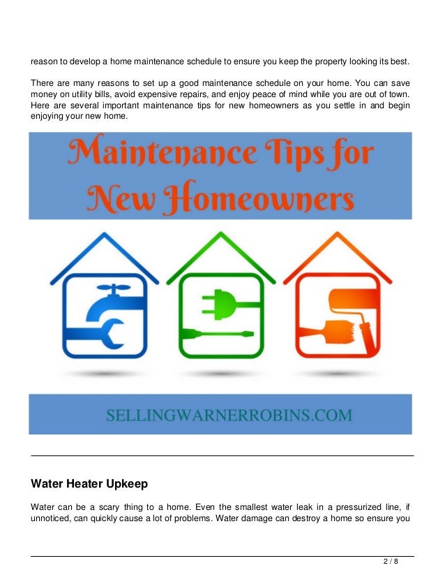 new homeowner maintenance tips homeowner maintenance