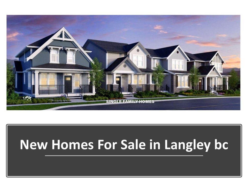 New homes for sale in langley bc