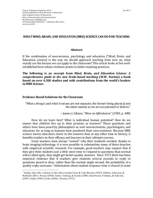 The High Cost Of Neuromyths In Education >> What Mind Brain And Education Can Do For Teaching By Tracey Tokuham The High Cost Of Neuromyths In Education >> What Mind Brain And Education Can Do For Teaching By Tracey Tokuham