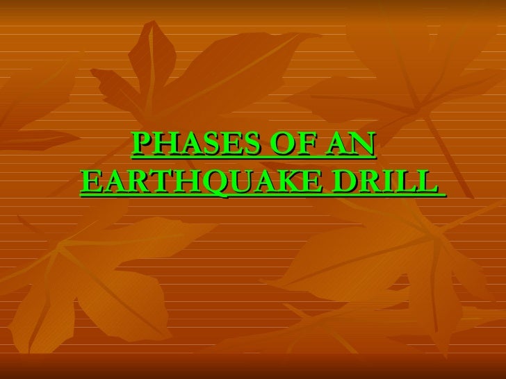 New how to conduct eq drill in school