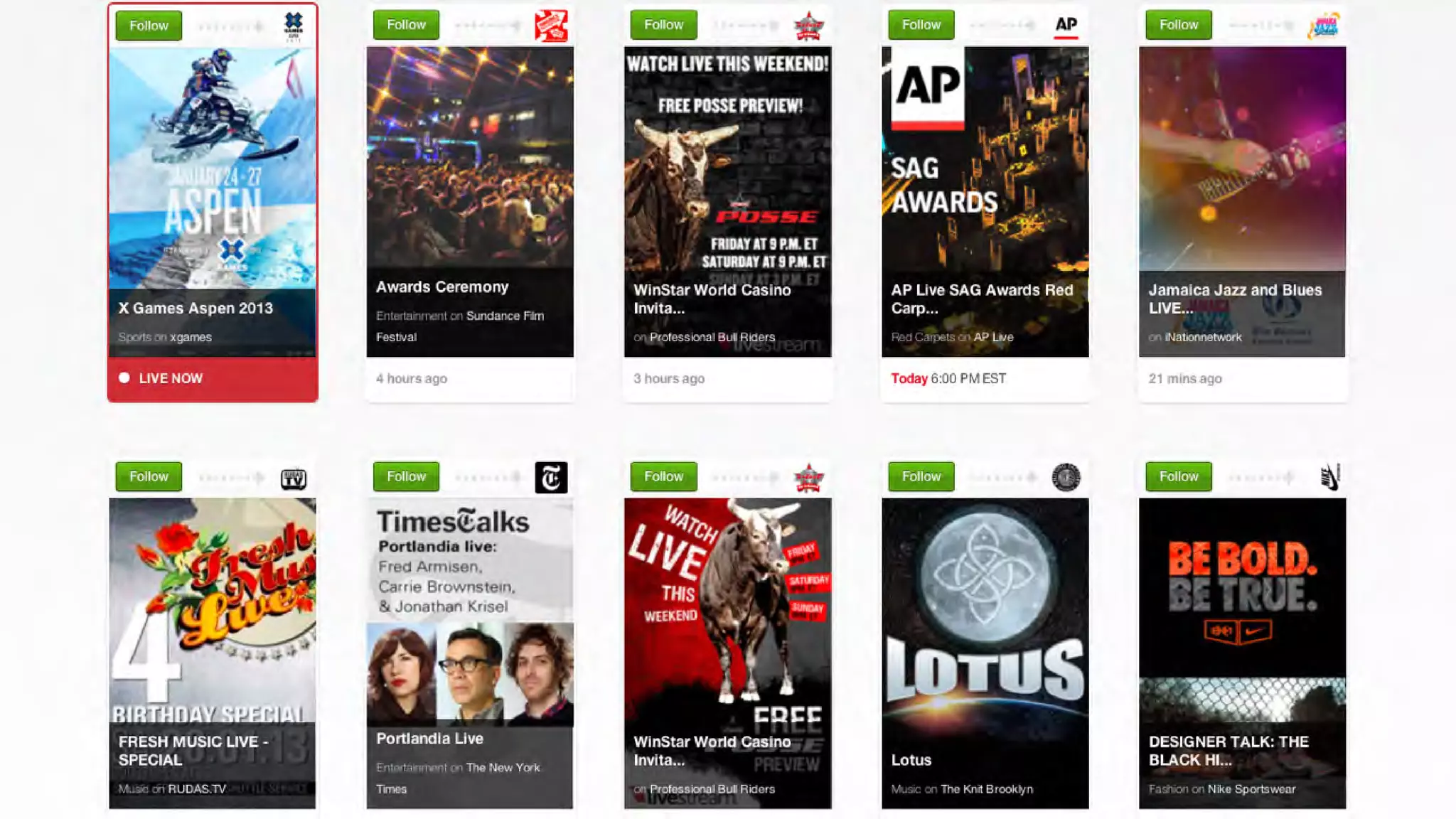 Livestream.com




                 Up
 