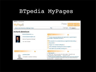 BTpedia MyPages