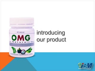 introducing
our product
 