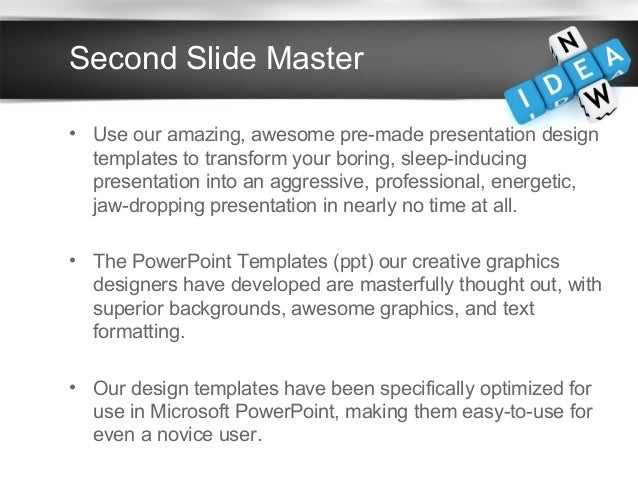 New Idea Crossword Powerpoint Template By Poweredtemplate Com