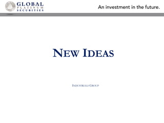 New Ideas Industrials Group 