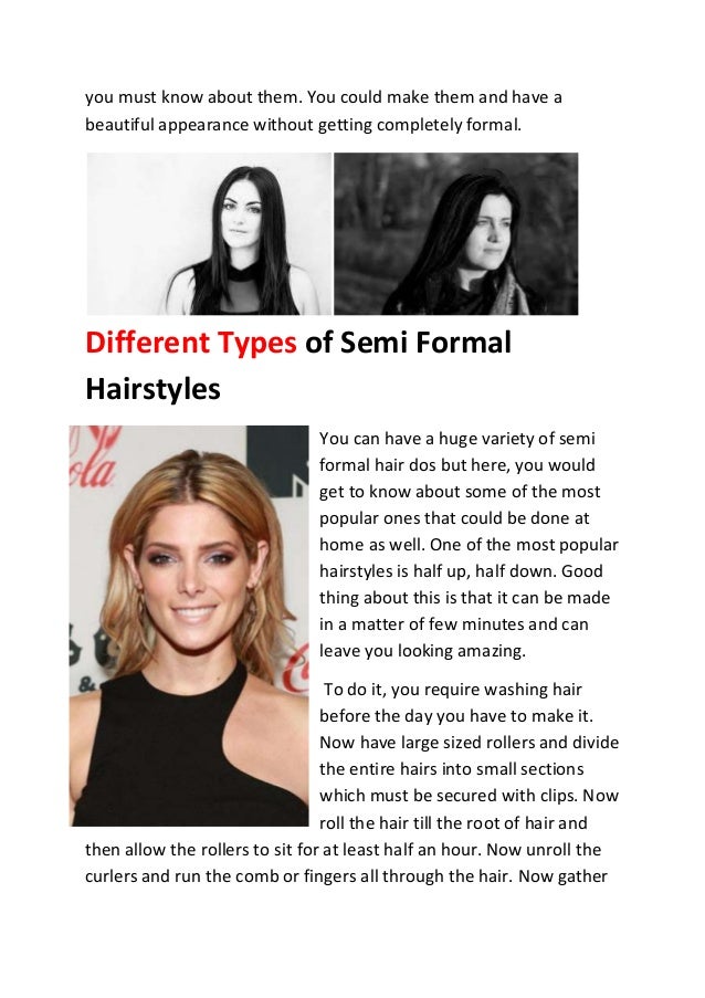 New Ideas For Semi Formal Hairstyles 2017