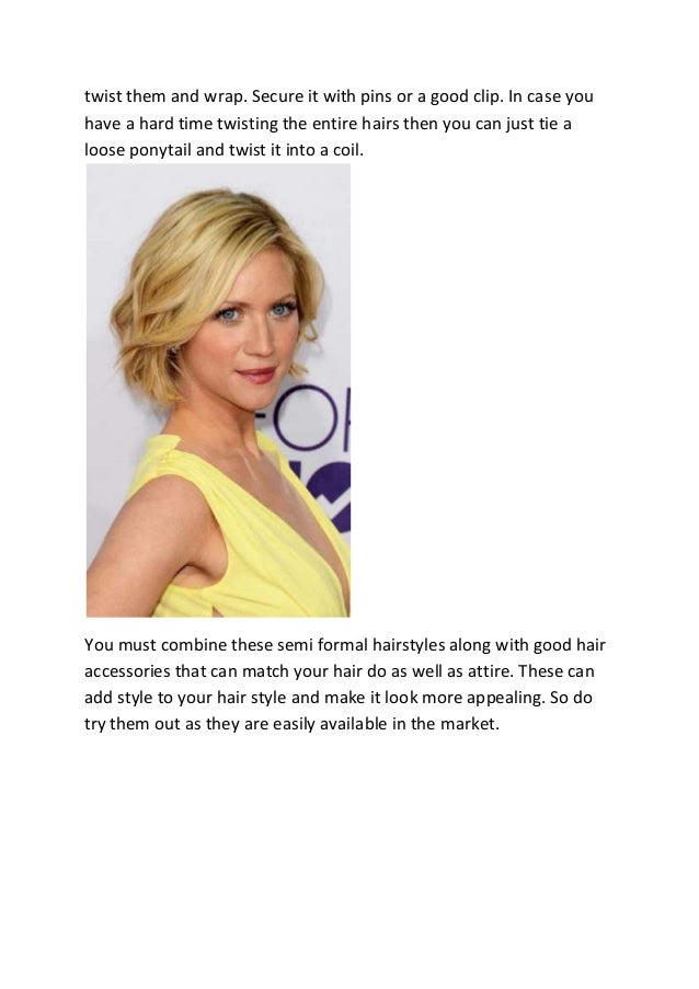 New Ideas For Semi Formal Hairstyles 2017