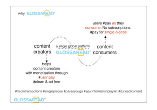 why
#microtransactions #singlepieces #payasyougo #yourinformationplaylist #itunesofcontent
 