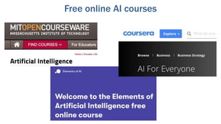 Free online AI courses
 