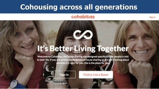 Cohousing across all generations
 