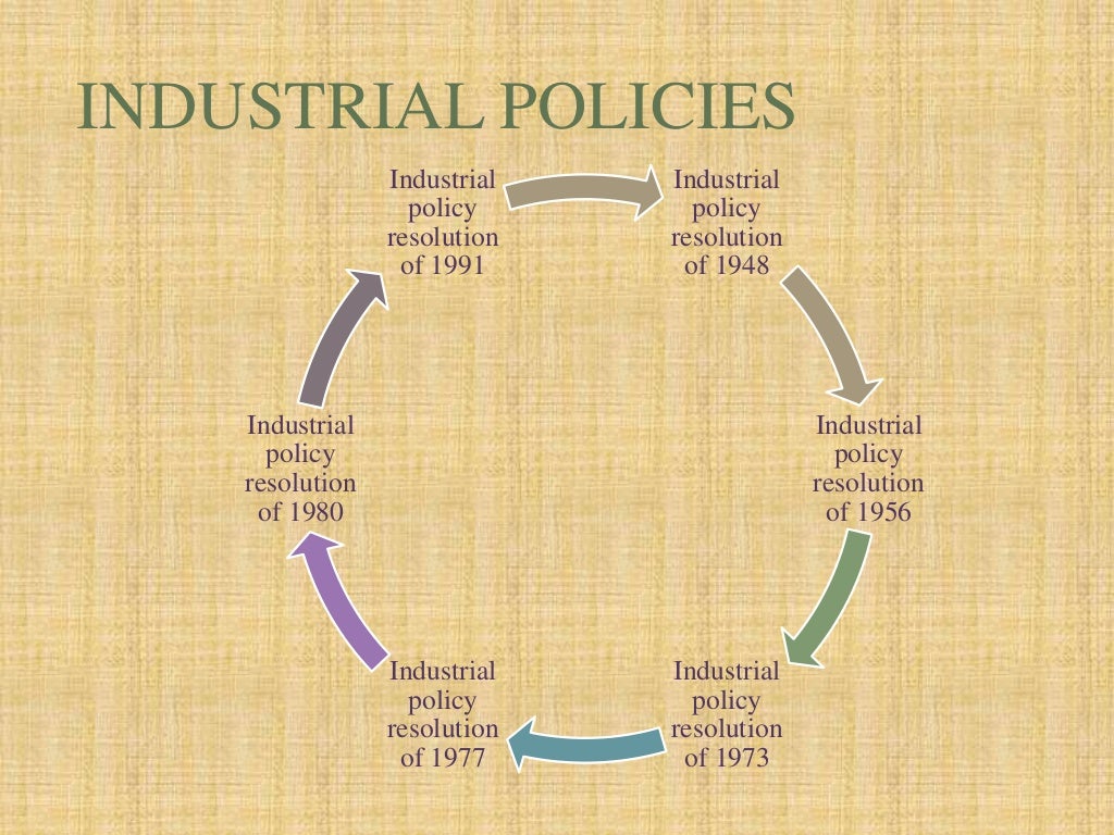New industrial policy 1991