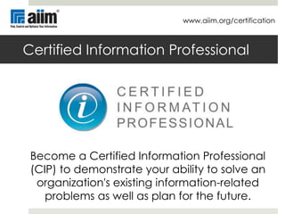 New Information Certification Slide 12