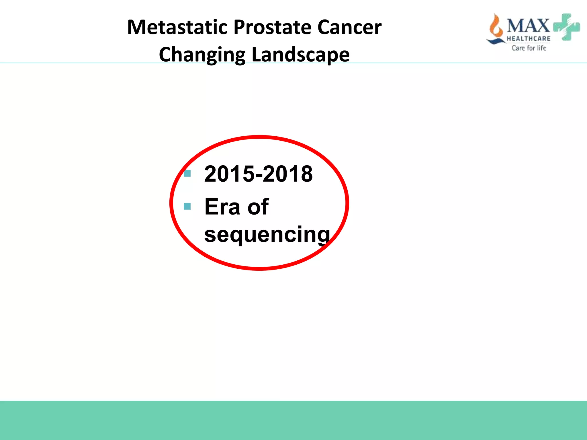 New in management of hormone sensitive prostate cancer | PPTX